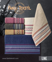 Набор махровых полотенец Fakili Tekstil Line 70x140 см из 6-ти штук 