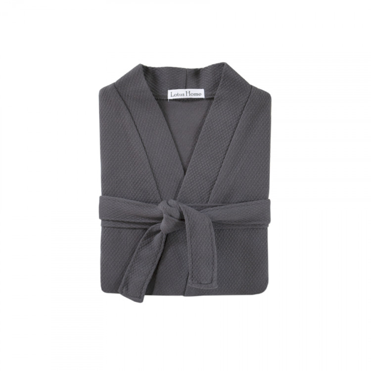 Халат-кімоно Lotus Home Samma антрацит L/XL
