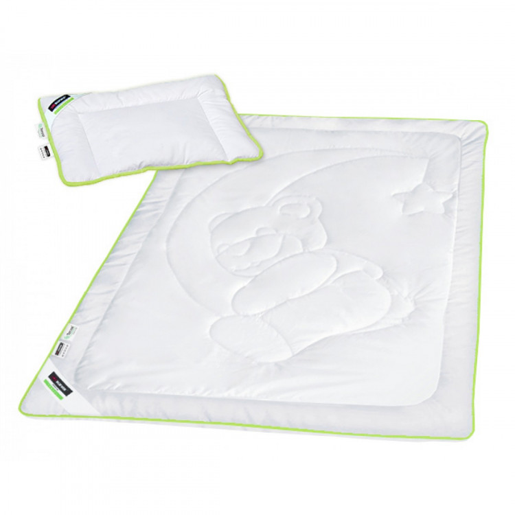 Детский комплект (одеяло+подушка)  для малышей Sonex с тенцелем облегченное