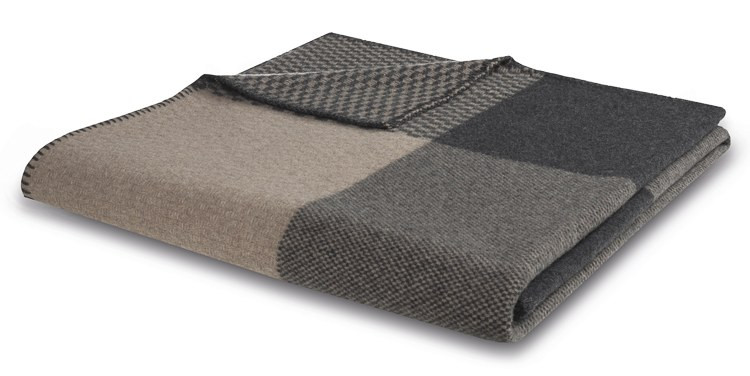 Плед Biederlack вовняний Plaid Frame Mokka 150х200 см Плед Biederlack вовняний Plaid Frame Mokka 150х200 см