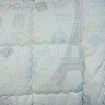 Одеяло Славянский пух Paris голубой 142x205 см
