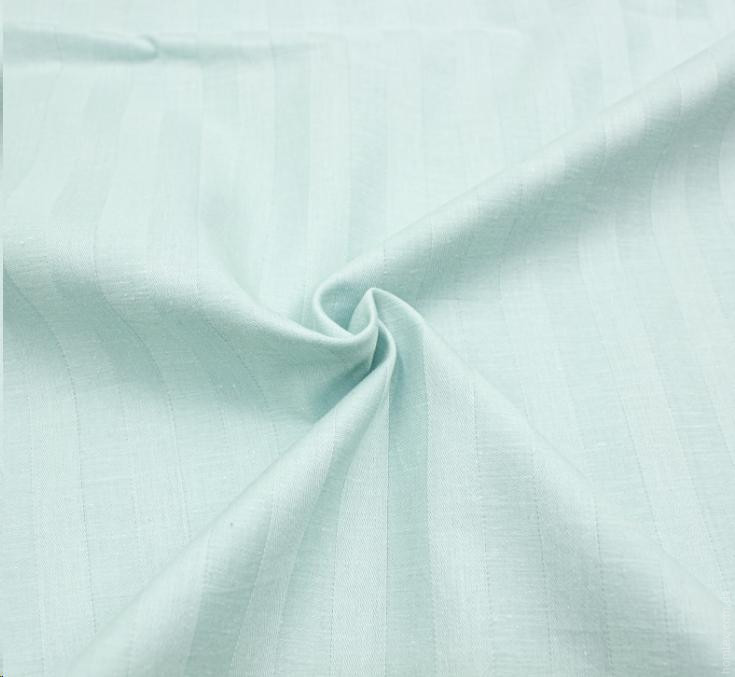 Наволочка Mirson Satin Stripe 30-0013 Azure 50x70 см сатиновая