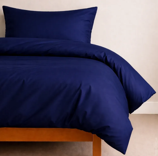 Пододеяльник U-tek Сатин Boston Royal Blue 220х240 см