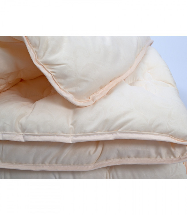 Одеяло антиаллергенное Vende Деликатное 140х205 см кремовый