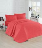 Покрывало стеганое Eponj Home Monart coral коралловый 220x240 см