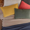 Покрывало хлопковое Istanbul Zen Stone Coral 230x250 см с наволочками 50х70 см