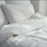 Постельное белье Almira Mix Вареный Хлопок Премиум Белый евро макси
