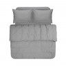 Постільна білизна Lotus Home Washed cotton Solid antracite сімейний