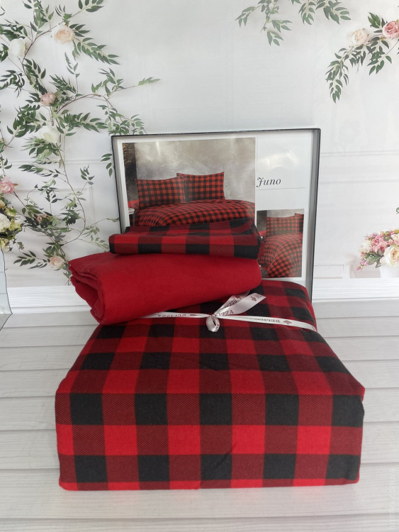 Постільна білизна Belizza Фланель Juno полуторний