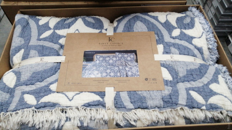 Муслинове покривало First Choice 240x260 см з наволочками 50х70 см модель 8