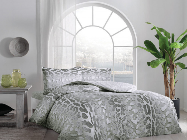 Постельное белье TAC Ranforce Edgar yesil евро Постельное белье TAC Ranforce Edgar yesil евро