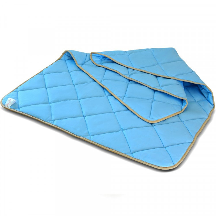 Одеяло антиаллергенное Mirson EcoSilk Деми Valentino 100% хлопок 220x240 см, №010