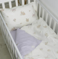 Постельное белье Вилюта 804 сатин-твилл для малышей + простынь на резинке