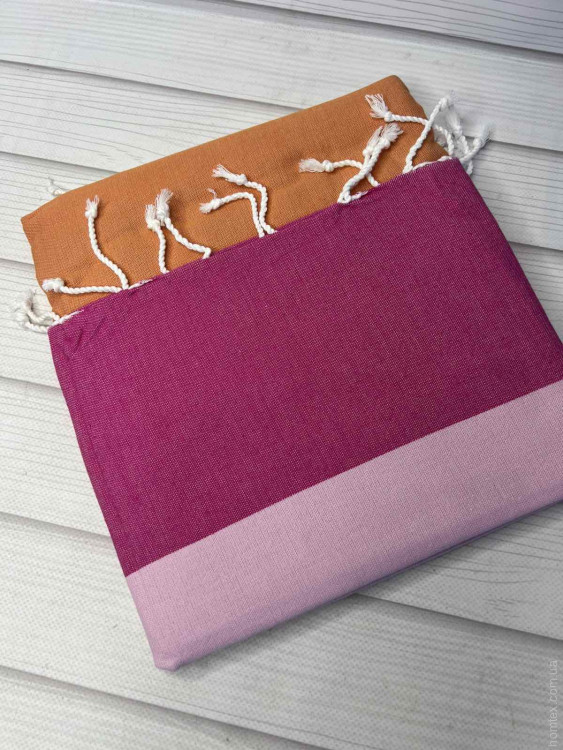 Полотенце пляжное пештемаль Tivolyo Home 100×180 см модель 1