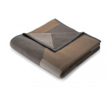Плед бавовняний Biederlack Cotton Home VB Springfield grey 150х200 см