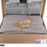 Постельное белье La Maison Afra Charcoal из муслина евро