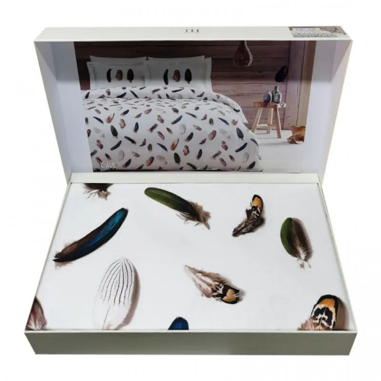 Постельное белье Tivolyo Home GALA white евро