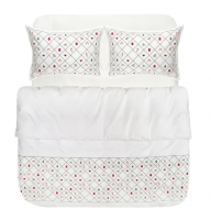 Постельное белье Lotus Home сатин Craft Collection Candy cane евро