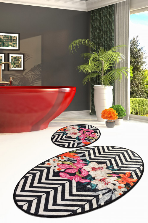 Набор ковриков для ванной Chilai Home Marken 60x100 см + 50x60 см