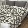 Покривало муслінове Saheser Sonia Gray 240x260 см з наволочками
