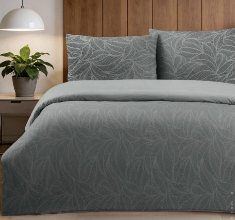 Постельное белье Altinbasak Leaf Line shadows евро