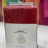 Простынь с наволочками Massimo Moneli сатин-страйп красная 240х260 см 