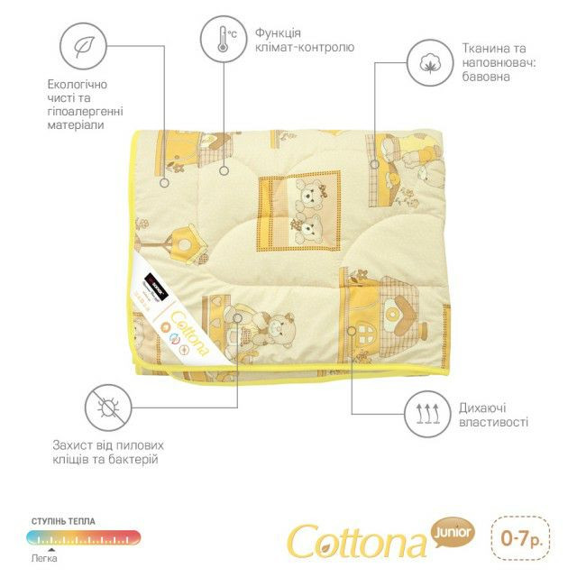 Одеяло детское Sonex Cottona Junior 110x140 см