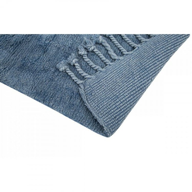 Коврик для ванной Irya Paloma denim-blue голубой 70x105 см
