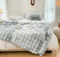 Плед - Покрывало Home Textile Sable 200x230 см с искусственного меха модель 1
