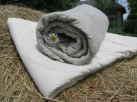 Льняное одеяло Lintex в хлопковом чехле 90х120 см