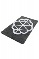 Коврик для ванной Chilai Home Sofya antrazit 60x100 см