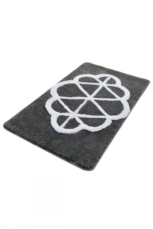Коврик для ванной Chilai Home Sofya antrazit 60x100 см