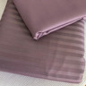 Пододеяльник Almira Mix страйп сатин фиолетовый (полоса 1 см) 250х260 см