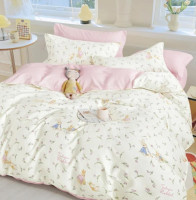 Постельное белье Вилюта 806 сатин-твилл для малышей + простынь на резинке