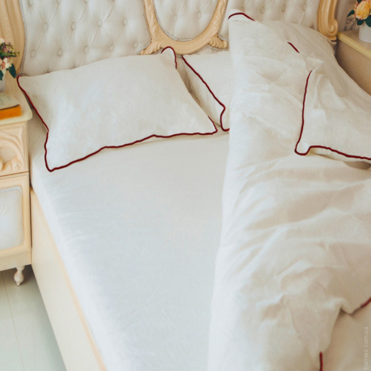 Наволочка Mirson Corner Moko White сатин 40x60 см Наволочка Mirson Corner Moko White сатин 50x70 см