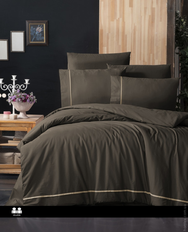 Постельное белье First Choice De Luxe Alisa brown евро