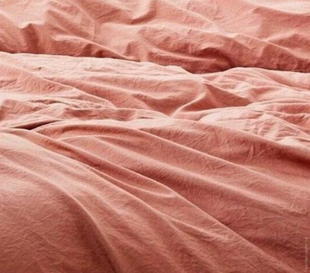 Простынь Almira Mix Вареный Хлопок Премиум Коралл 240x260 см