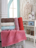 Набор махровых полотенец Sweet dreams Papatya из 6 шт. 70х140 см