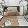 Постельное белье Romeo Home муслин с пике - покрывалом Vector евро