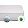 Наматрасник Mirson Стандарт Eco Aloe Vera 60x120 см, №222 (обычный на резинке по периметру)