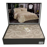 Покрывало жаккард DIAMOND MONAKO BEJ 3 230x260 см
