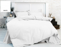 Пододеяльник Mirson 11-2107 White бязь двуспальный 175х210 см