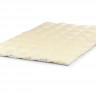 Пуховое кассетное одеяло Mirson 100% Белый пух Carmela winter 110x140 см, №035