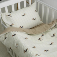 Постельное белье Вилюта 807 сатин-твилл для малышей + простынь на резинке