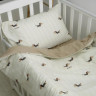 Постельное белье Вилюта 807 сатин-твилл для малышей + простынь на резинке