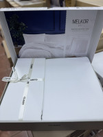Постельное белье Aran Clasy Ranforce Melkor V-1 евро с вышивкой