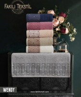 Набор махровых полотенец Fakili Tekstil Wendy 70x140 см из 6-ти штук 