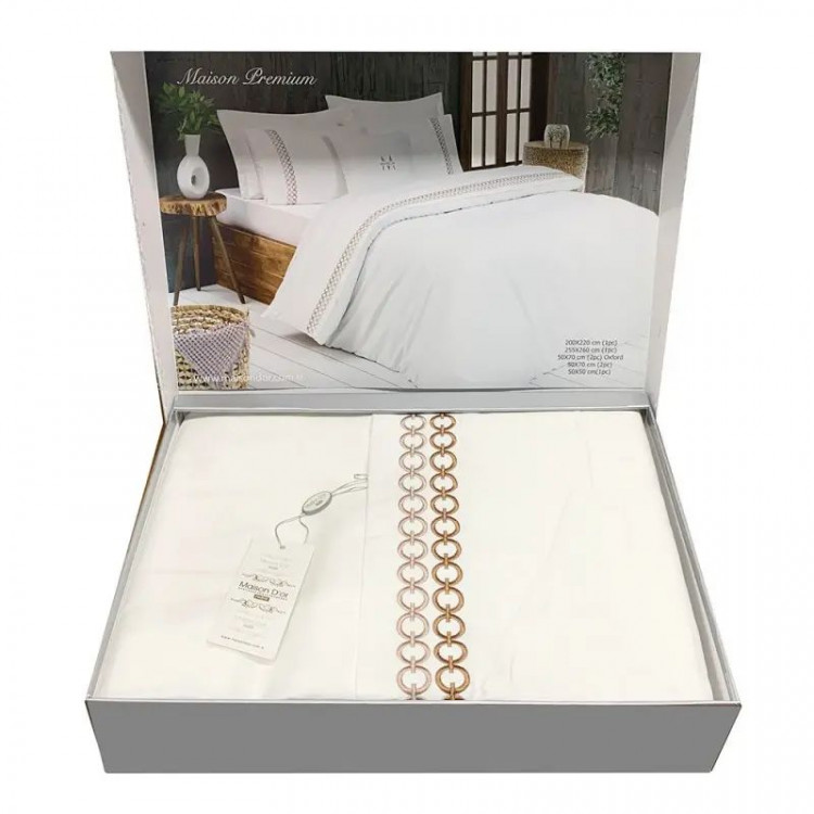 Постільна білизна Maison D'or MAISON PREMIUM BEIGE (бежева) євро