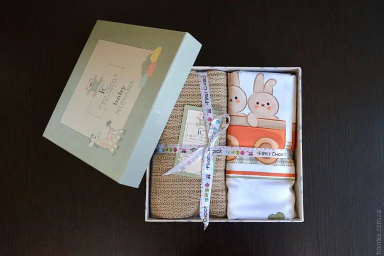 Постільна білизна First Choice Baby Digital Satin Nirvana Toys з пледом-покривалом для малюків