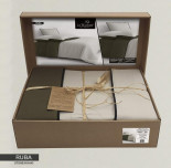 Постельное белье La Maison вареный хлопок Ruba stone - khaki евро